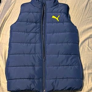 Blue Sleeveless Puma Vest, in GREAT condition.